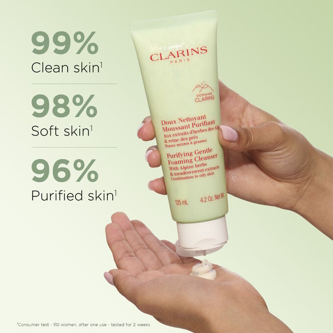 Purifying Gentle Foaming Face Cleanser for Combination to Oily Skin