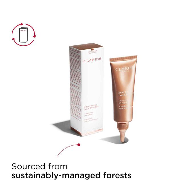 Extra-Firming Neck & Décolleté pack from sustainably-managed forests