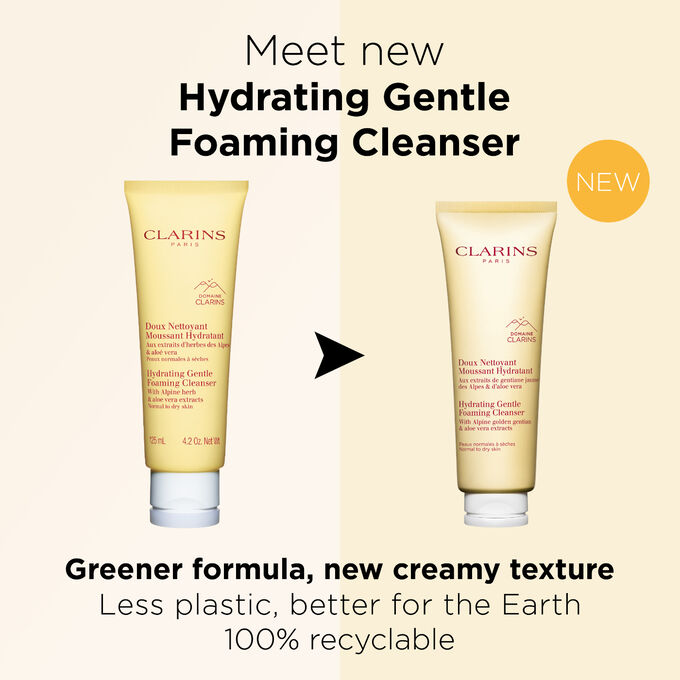 Hydrating Gentle Foaming Face Cleanser for Normal to Dry Skin