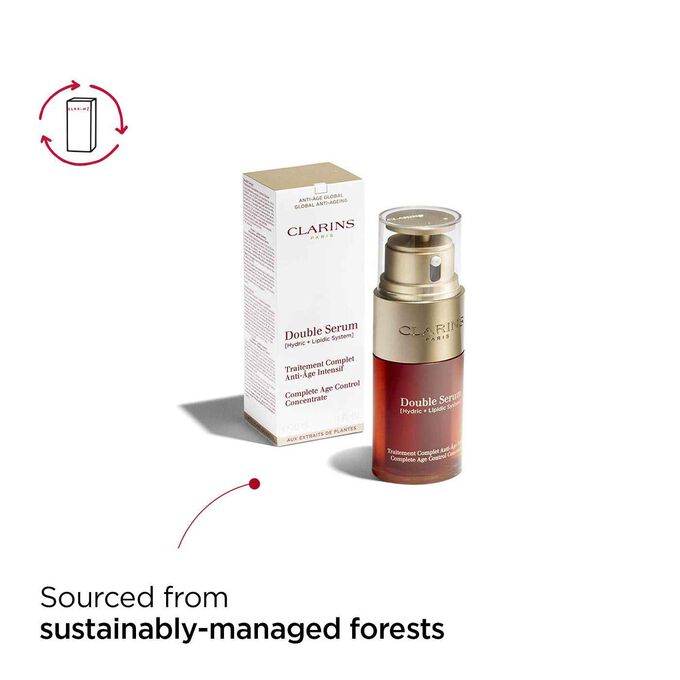 Double Serum pack from sustainably-managed forests