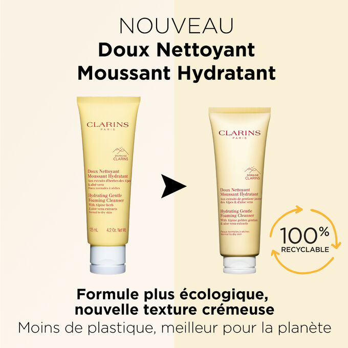 Doux Nettoyant Moussant Hydratant - Peaux Normales à Sèches