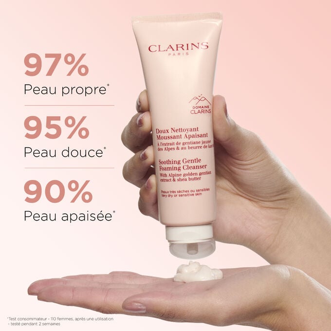 Doux Nettoyant Moussant Apaisant - Peaux Sèches