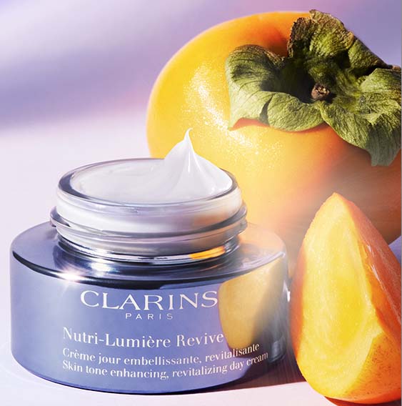 Revitalize and enhance with the new, 2-in-1 Nutri-Lumière Revive! - Clarins