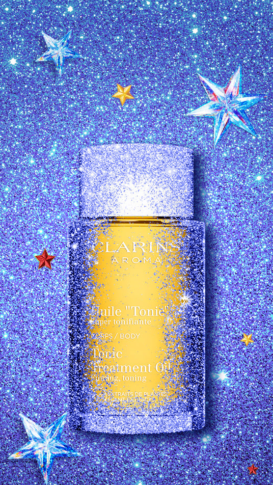 Clarins Bodycare category Tonic Body Oil packshot